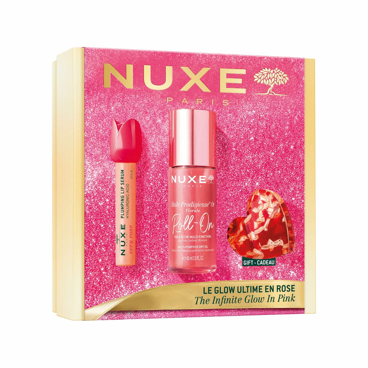 Coffret Noël Le Glow Ultime en Rose - NUXE