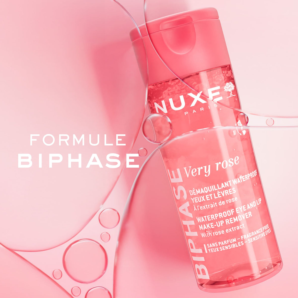 Démaquillant Waterproof Yeux et Lèvres - Biphase - NUXE