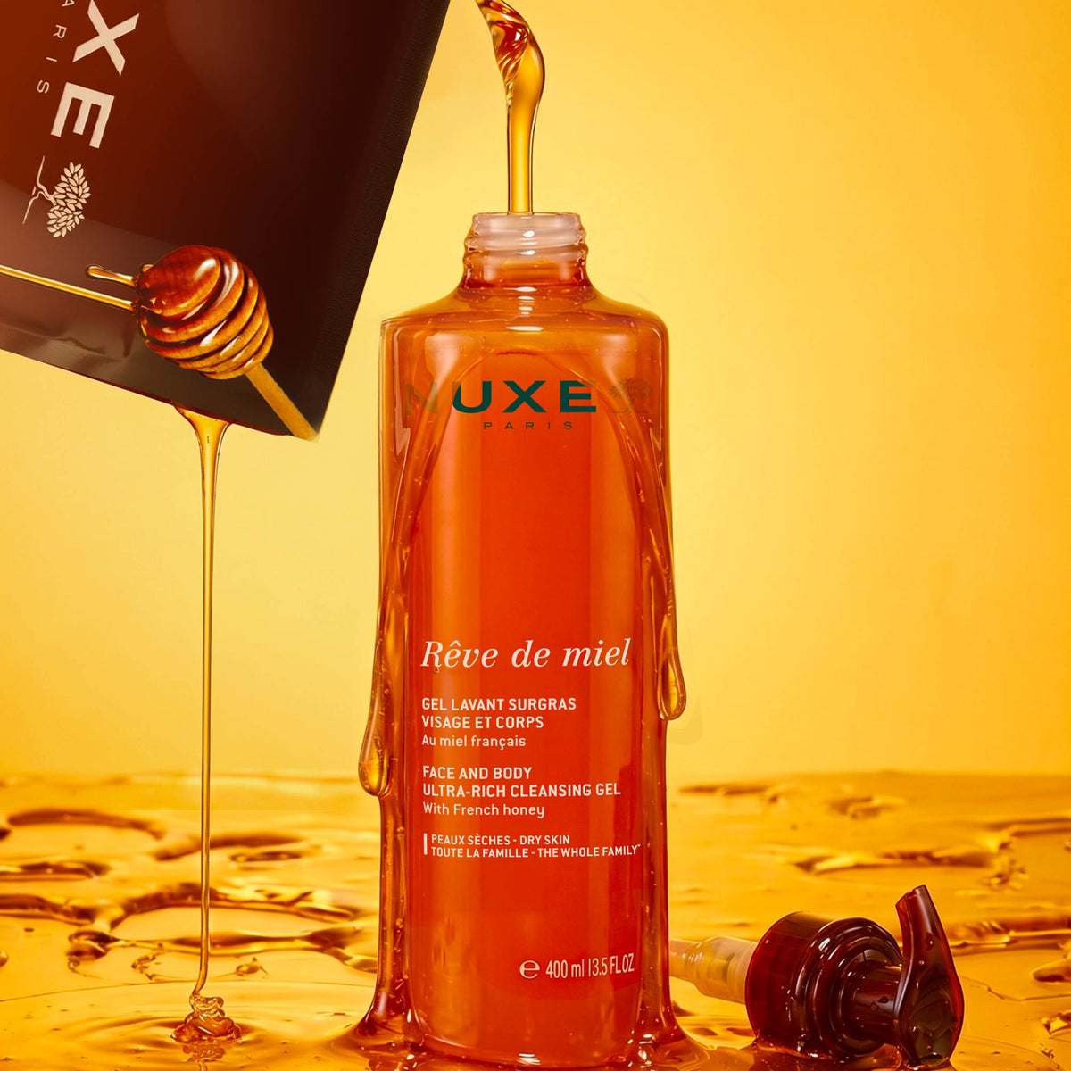 Gel lavant surgras visage et corps & sa recharge - NUXE