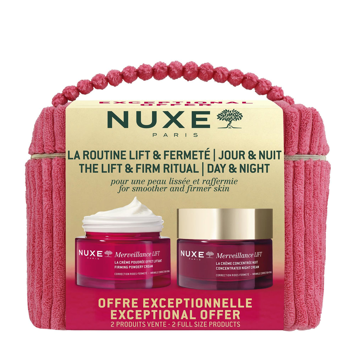 Merveillance Lift La Routine Lift & Fermeté | Jour & Nuit - NUXE