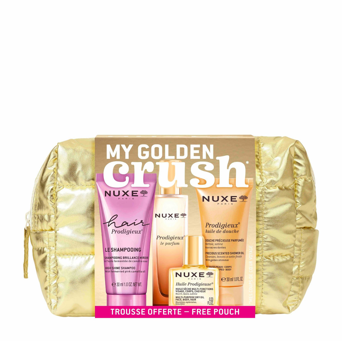 MY GOLDEN CRUSH / Mes coups de cœur voyage - NUXE
