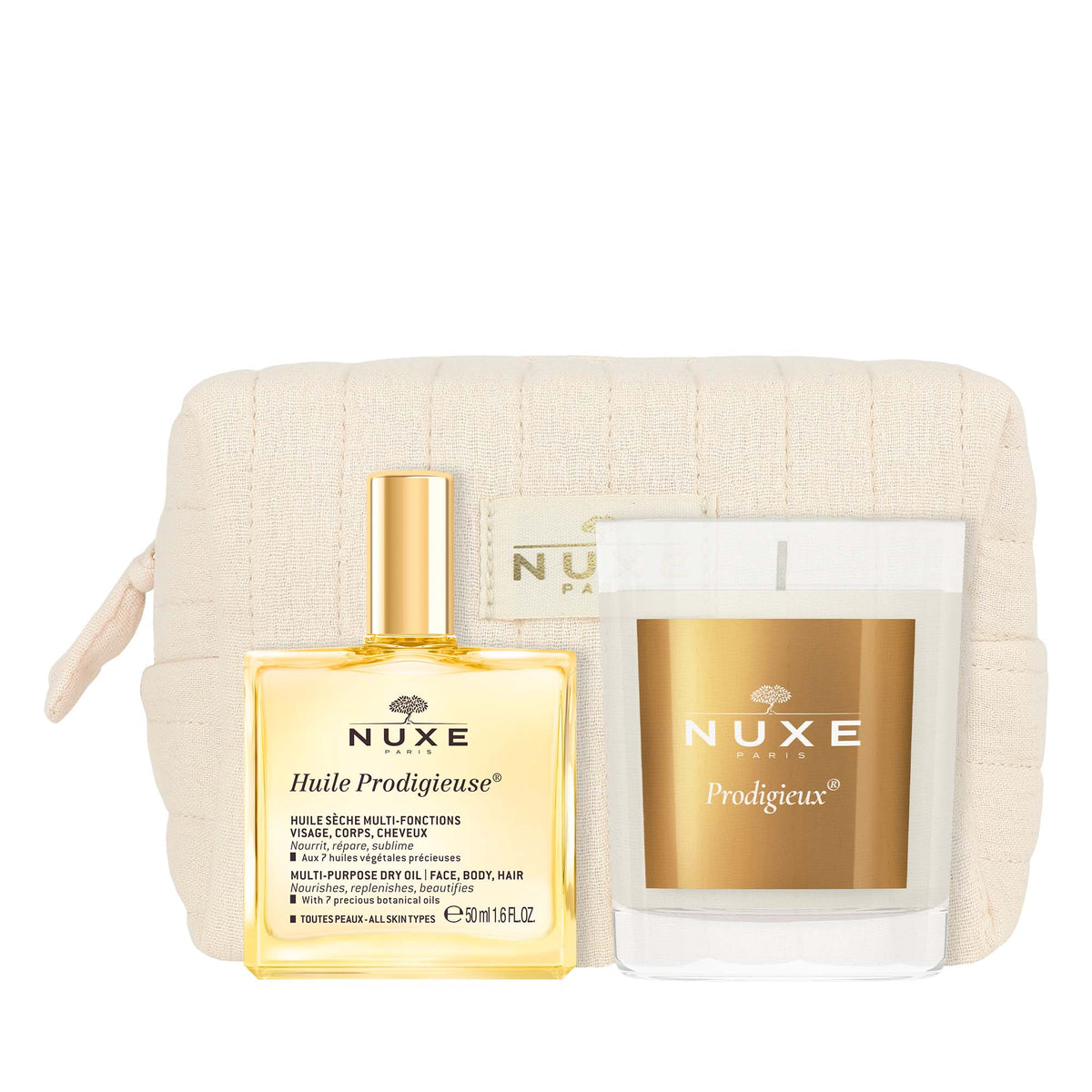 Huile Prodigieuse® & sa bougie parfumée - NUXE