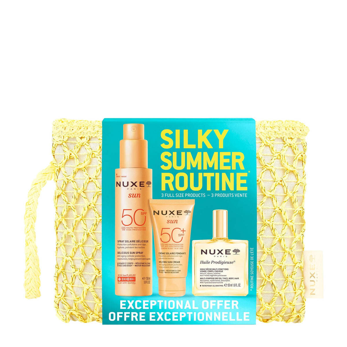Routine soyeuse d'été - NUXE