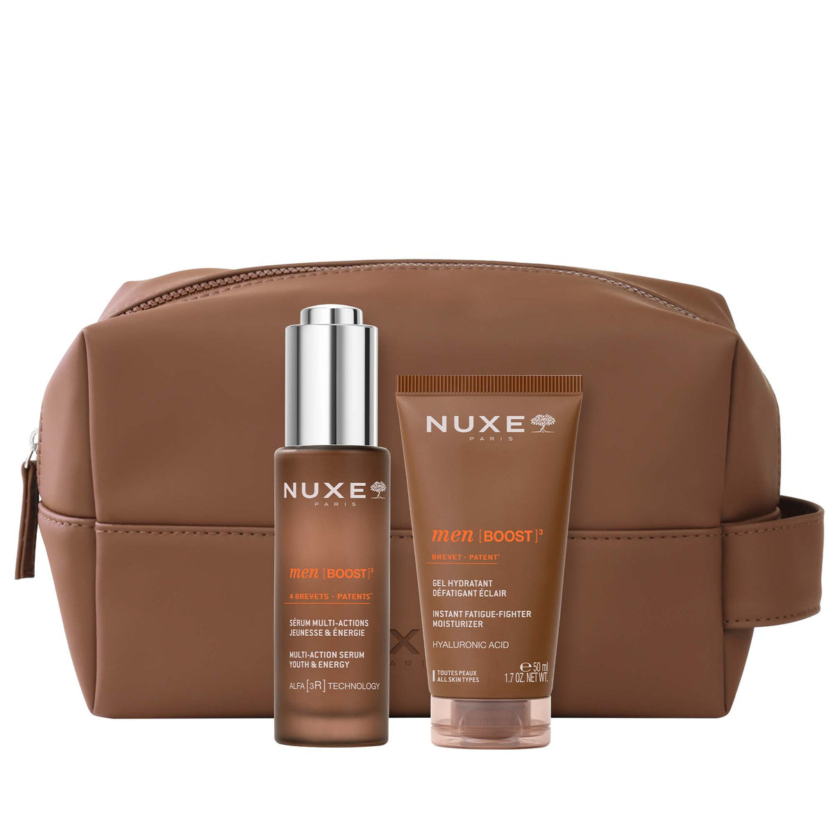 Routine Visage Hydratation, Jeunesse & Énergie - NUXE Men [BOOST]³ - NUXE